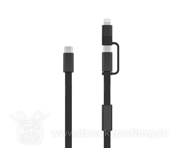 Arc RCS 60W 120 cm 2 v 1 rýchlonabíjací kábel