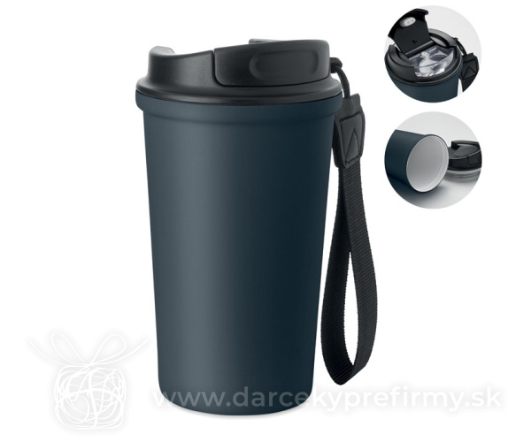 NAKANO - Recyklovaný termohrnček, 400 ml