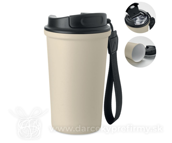 NAKANO - Recyklovaný termohrnček, 400 ml