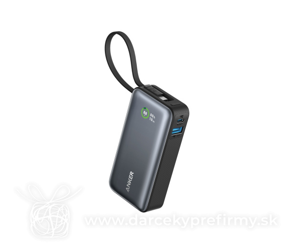 Anker Nano Power Bank 30 W so zabudovaným USB-C káblom
