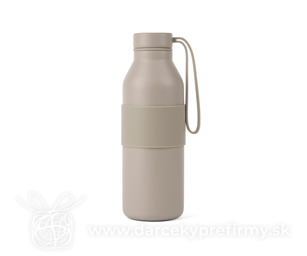 VINGA Niro RCS nerezová fľaša so silikónovým úchytom 500 ml