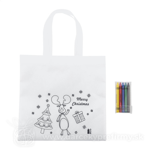 Obrázok produktu Julfar Shop - vianočná taška na vyfarbenie