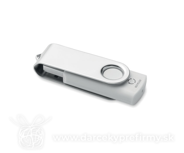TECHMATE RABS - USB kľúč z recyklovaného ABS, 16 GB