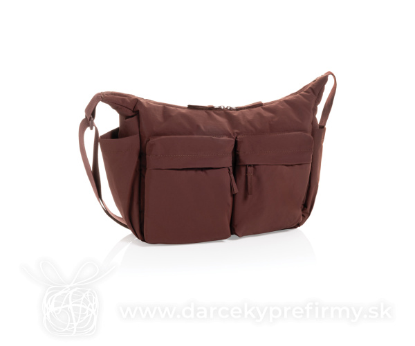 KENTO URBAN RCS polstrovaná crossbody taška z rec. Nylonu
