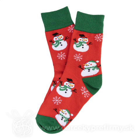 Obrázok produktu Julsokka - vianočné ponožky, snehuliak