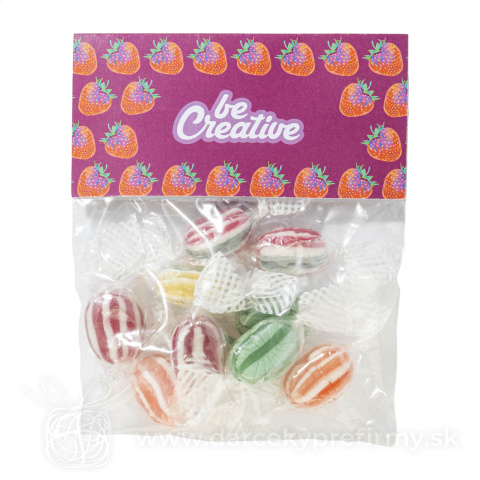Obrázok produktu CreaCandy Header - vrecko s cukríkmi na zákazku