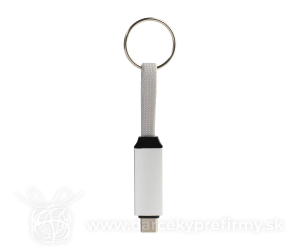 Keycab - prívesok na kľúče 60W kábel USB-C