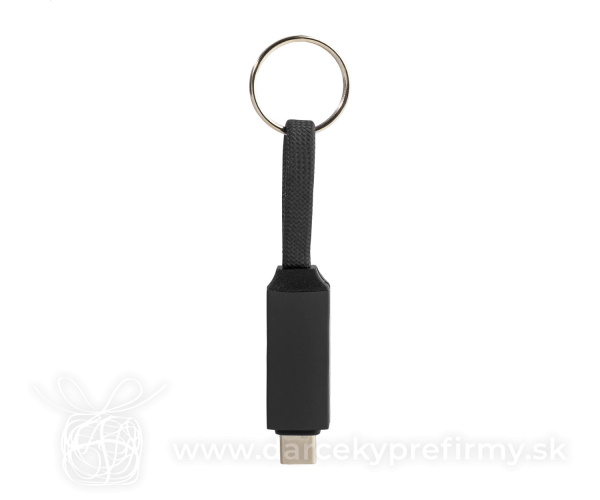 Keycab - prívesok na kľúče 60W kábel USB-C