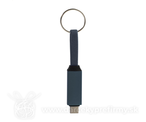 Keycab - prívesok na kľúče 60W kábel USB-C