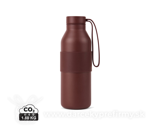 VINGA Niro RCS nerezová fľaša so silikónovým úchytom 500 ml