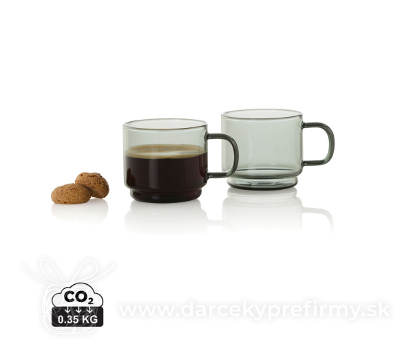 AdHoc Impact šálky na espresso 70 ml, sada 2 ks