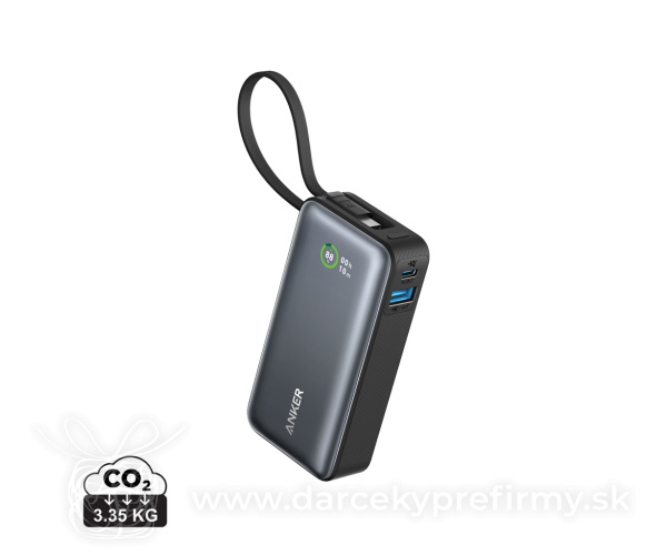 Anker Nano Power Bank 30 W so zabudovaným USB-C káblom