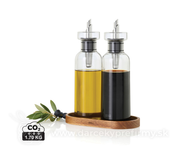 AdHoc Menage AromaPour Set na nalievanie oleja a octu 300 ml