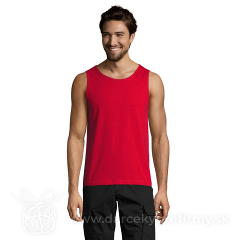 Obrázok produktu JUSTIN - JUSTIN PÁNSKE TRIČKO BEZ RUKÁVOV 150 g   -WH-3XL