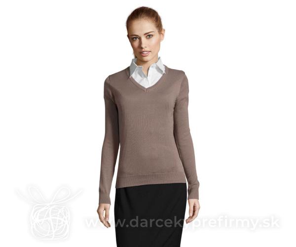 GALAXY WOMEN - GALAXY WOMEN V-NECK SWEATER
