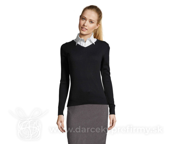 GALAXY WOMEN - GALAXY WOMEN V-NECK SWEATER