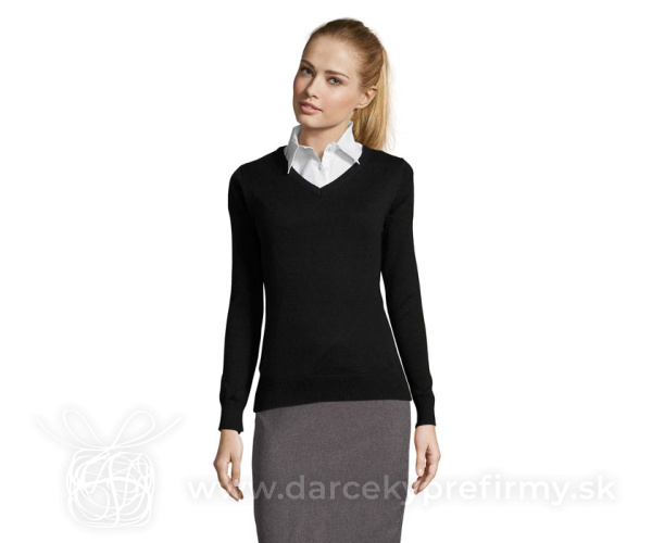 GALAXY WOMEN - GALAXY WOMEN V-NECK SWEATER