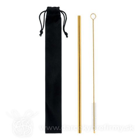 Obrázok produktu COLD STRAW COLOUR - Slamka z nehrdzavejúcej ocele s kefkou