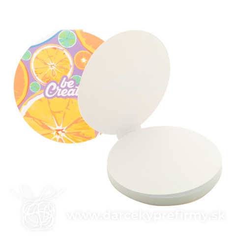 Obrázok produktu CreaStick Circle - bloček so samolepiacimi lístkami na zákazku
