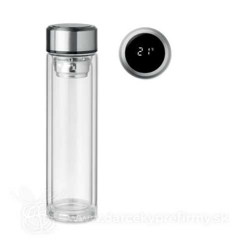 Obrázok produktu POLE GLASS - Fľaša s dotykovým teplomerom