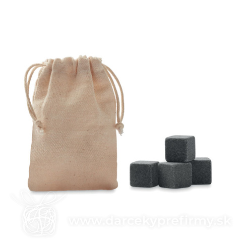 Obrázok produktu ROCKS - 4 kamenné kocky vo vrecku