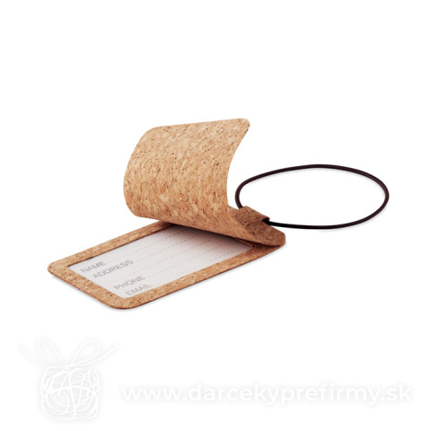 Obrázok produktu OVALIS - Korkový prívesok na batožinu