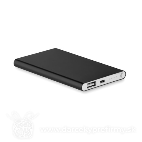 Obrázok produktu POWERFLAT - Hliníková power banka 4000 Mah