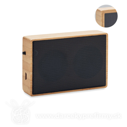 Obrázok produktu SOLAE - Solárny bambusový reproduktor