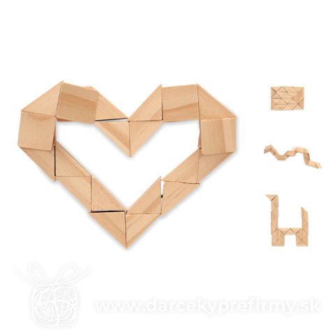 Obrázok produktu STUKIE - Drevené puzzle / hlavolam