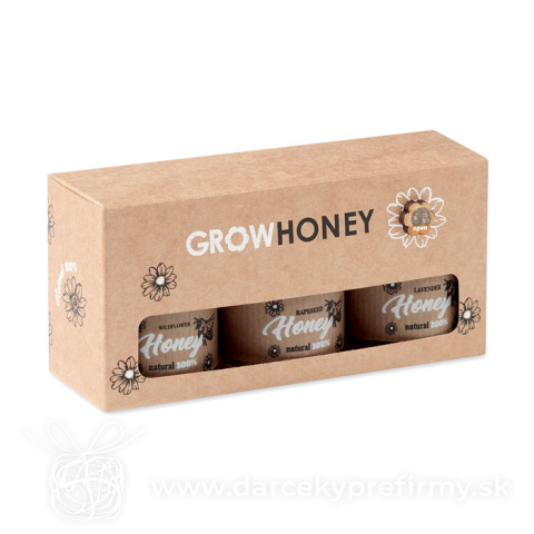 Obrázok produktu BEEBEE SET - Sada 3 nádob na med