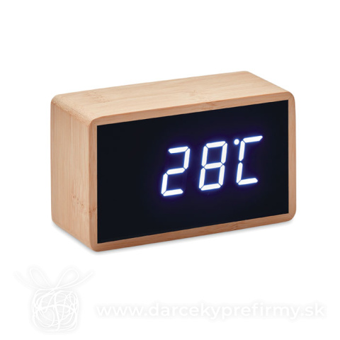 Obrázok produktu MIRI CLOCK - Budík v bambusovom obale