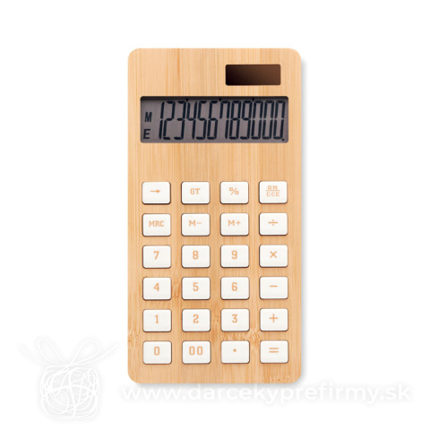 Obrázok produktu CALCUBIM - 12-miestna bambusová kalkulačka