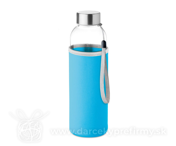 UTAH GLASS - Sklenená fľaša v neopréne