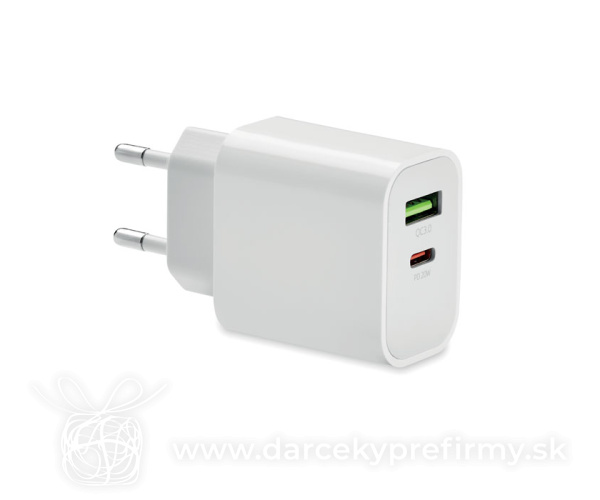 PORT - Dvojportová nabíjačka USB 18 W