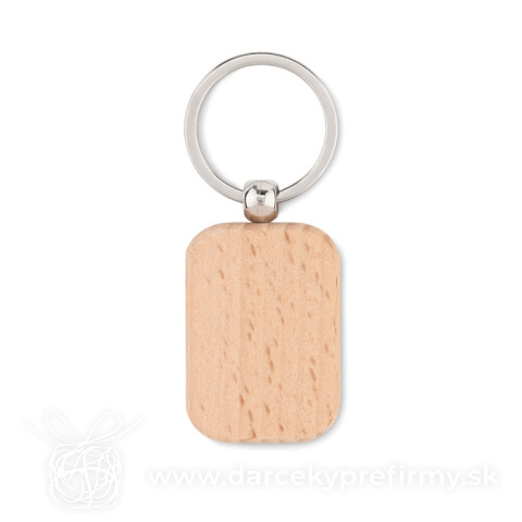 Obrázok produktu POTY WOOD - Drevený prívesok obdĺžnikový