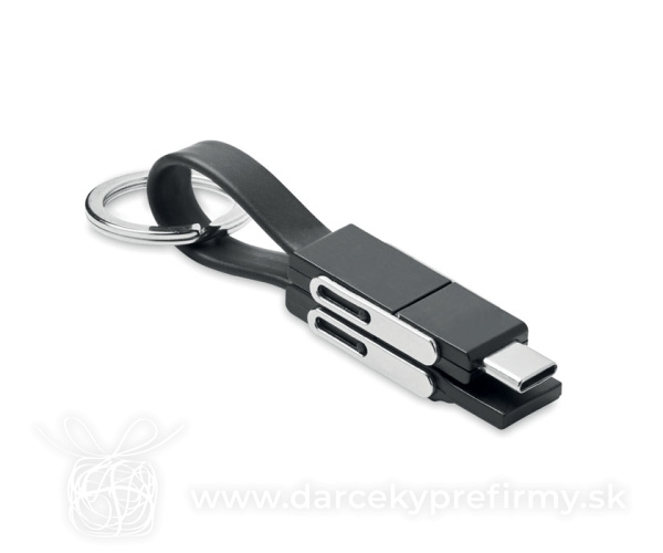 KEY C - Kľúčenka 4 v 1 s káblom