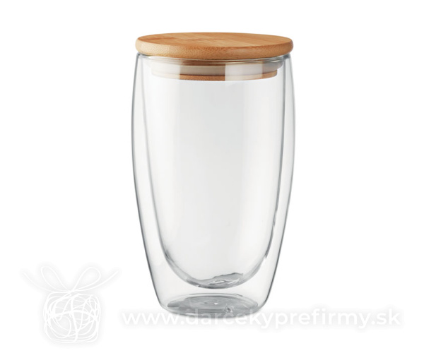 TIRANA LARGE - Dvojstenné sklo 450 ml