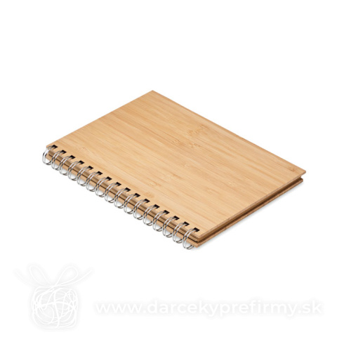 Obrázok produktu BRAM - Bambusový zápisník s krúžkom A5