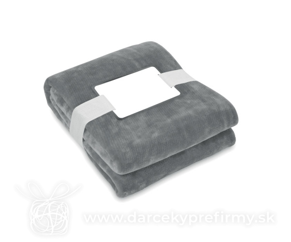 LOGAN - Fleecová deka RPET 280 gr/m²