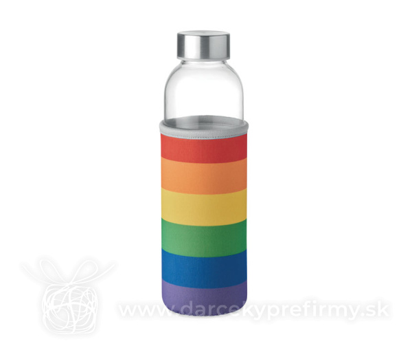 UTAH GLASS - Sklenená fľaša v neopréne