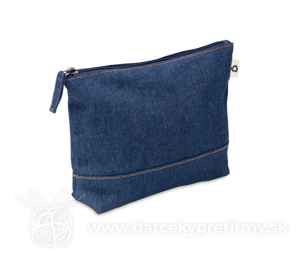 STYLE POUCH - Toaletná taška z džínsoviny