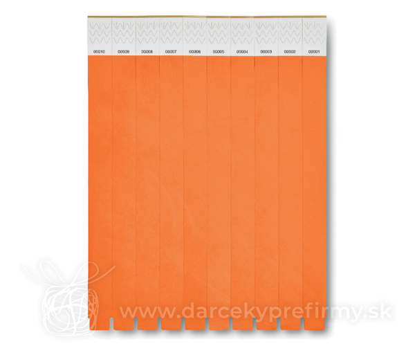  TYVEK - Náramok pre účastníkov podujatia