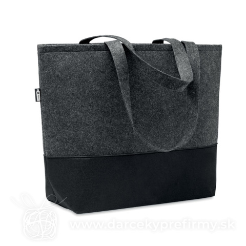 Obrázok produktu DUO INDICO - Nákupná taška z plsti RPET