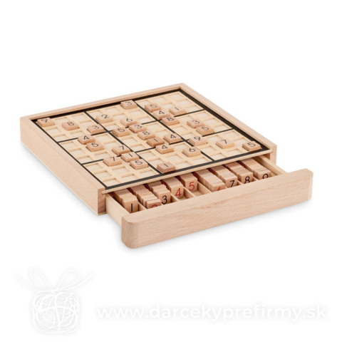 Obrázok produktu SUDOKU - Drevená stolová hra sudoku