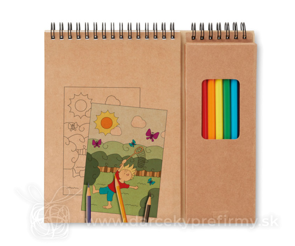 COLOPAD - Pastelky s omaľovánkami