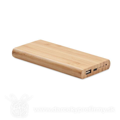 Obrázok produktu ARENA C - Bambusová powerbanka 6000 mAh