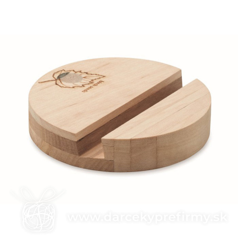 Obrázok produktu GROW ROUND STAND - Brezový stojan na telefón