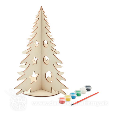 Obrázok produktu TREE AND PAINT - Vianočný stromček na vyfarbenie