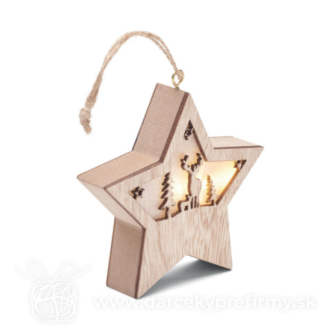 Obrázok produktu STARLIGHT - MDF hviezda so svetlom