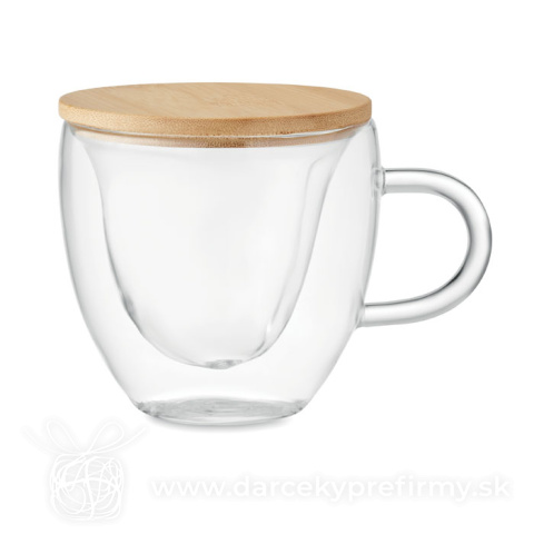 Obrázok produktu CORAMUG - Sklenený hrnček v tvare srdca